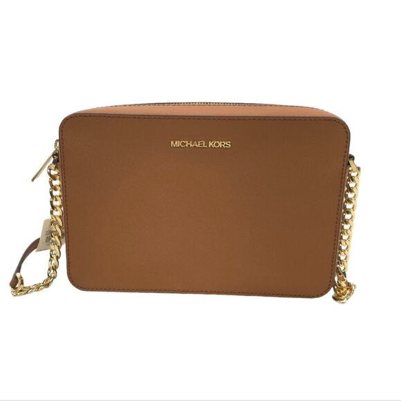 Michael Kors Large Jet Set East West Saffiano Crossbody Bag - Picture 4 of 14